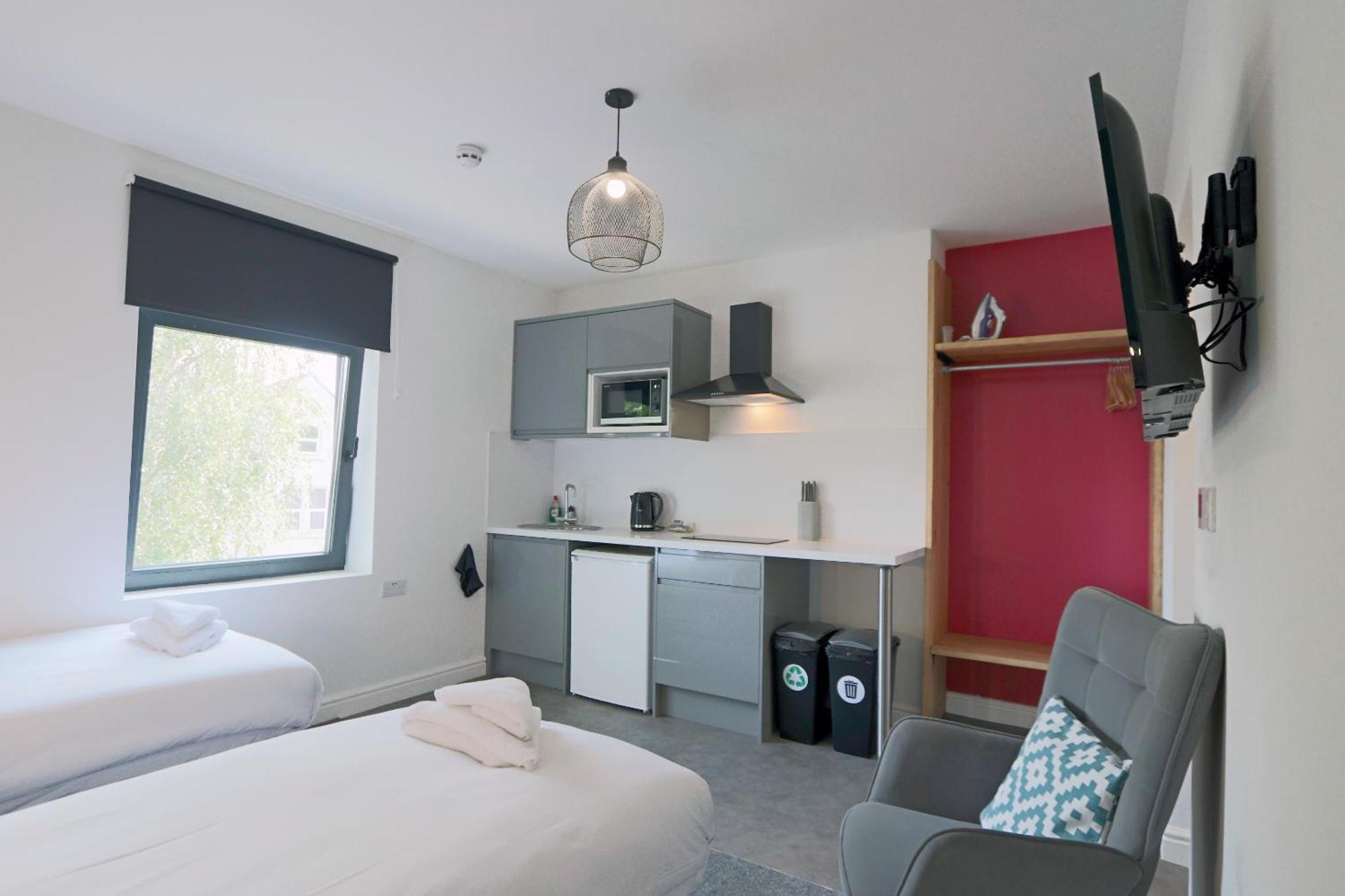 Deluxe Studio Apartments Derby Ruang foto